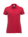 Dames Polo Clique Classic Marion 028246 Rood